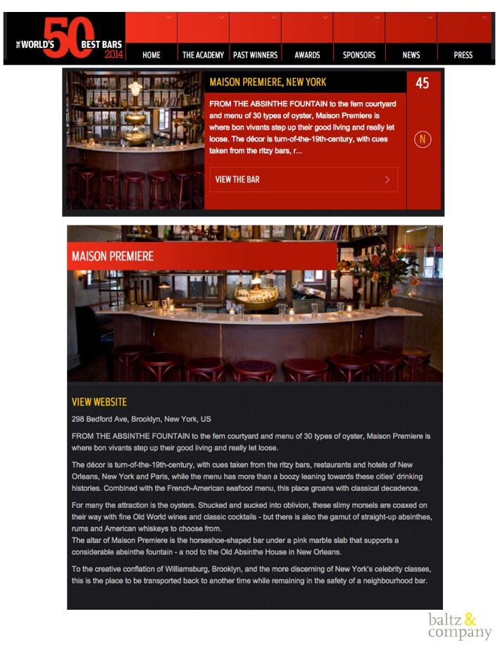 Best Bars Online screenshot